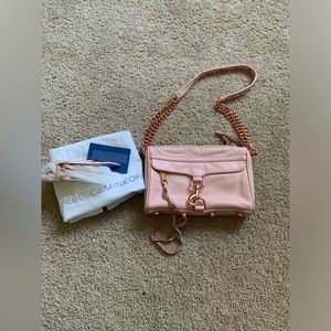 Rebecca minkoff mini Mac pink handbag